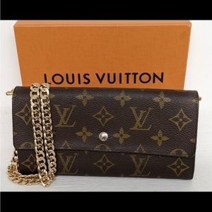 Authentic Louis Vuitton Wallet Crossbody